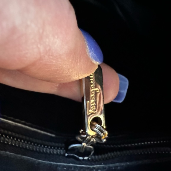 Salvador Ferragamo Vintage Black Pouch Bag - Picture 11 of 12